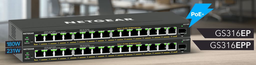 提供15個PoE+埠，Netgear推出新款入門級交換器| iThome